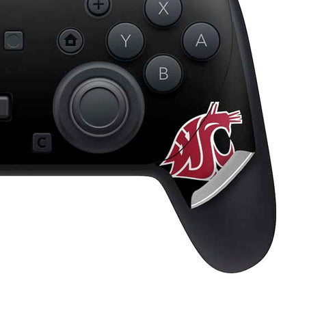 Washington State University Cougars Nintendo Switch 2 (2025) Pro Controller Skin