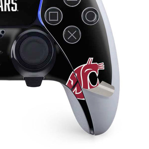 Washington State University Cougars PS5 DualSense Edge Pro Controller Skin
