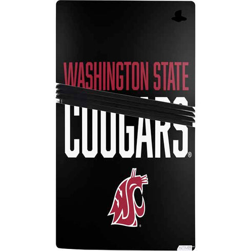 Washington State University Cougars PS5 Pro Console Skin