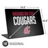 Washington State University Cougars Universal Laptop 18in (14.6 x 10.6in) Skin