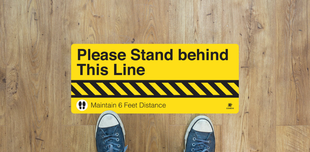 COVID-19 Floor Decals