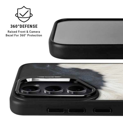 Cow Galaxy S24 Kickstand Case