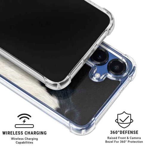 Cow Galaxy S25 Clear Case