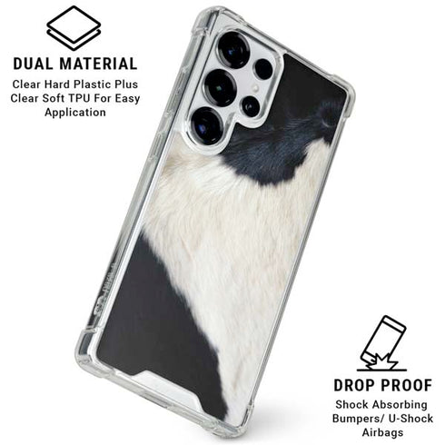 Cow Galaxy S25 Ultra Clear Case