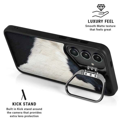 Cow Galaxy S26 Kickstand Case