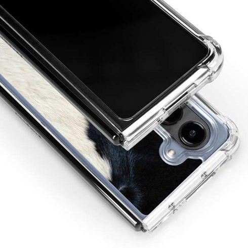 Cow Galaxy Z Fold5 5G Clear Case