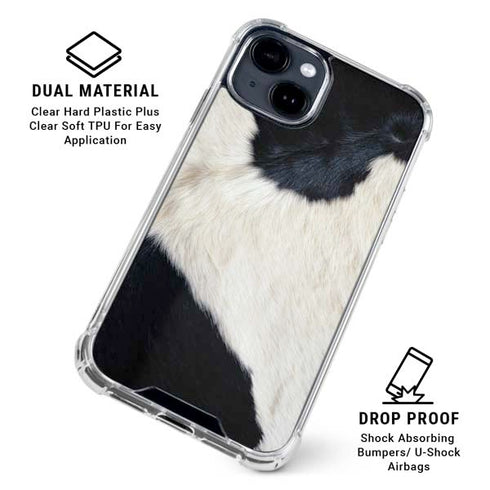 Cow iPhone 15 Clear Case