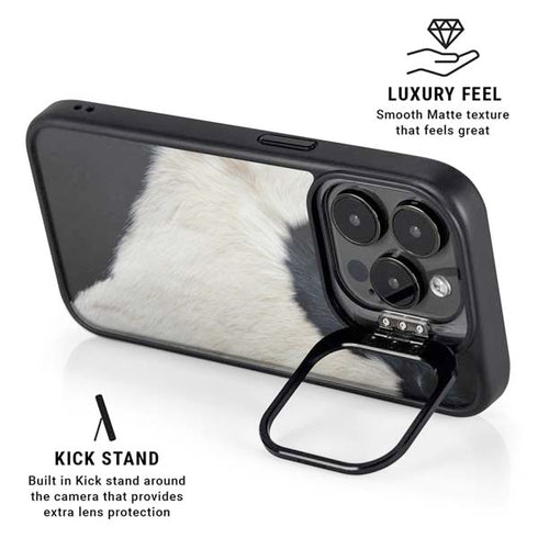 Cow iPhone 16 Pro Kickstand Case