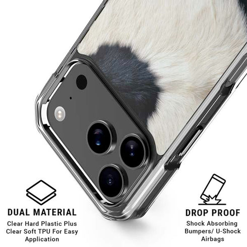Cow iPhone 18 Pro Clear Case