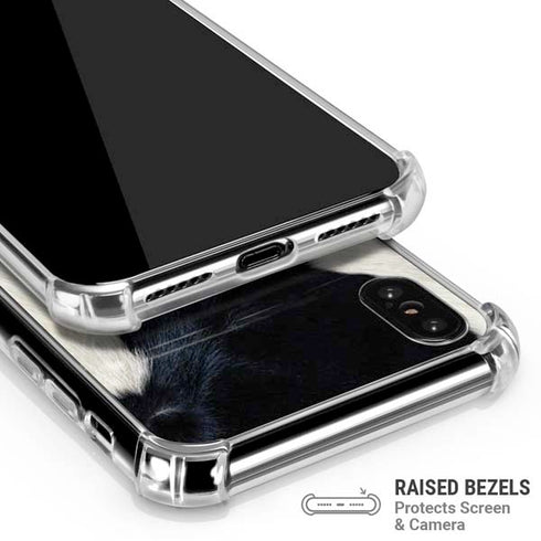 Cow iPhone X/XS Clear Case