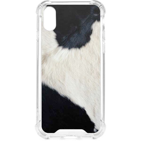 Cow iPhone XS Clear Case