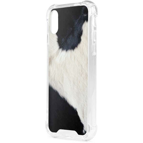 Cow iPhone XS Clear Case