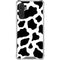 Cow Print Galaxy A17 Clear Case