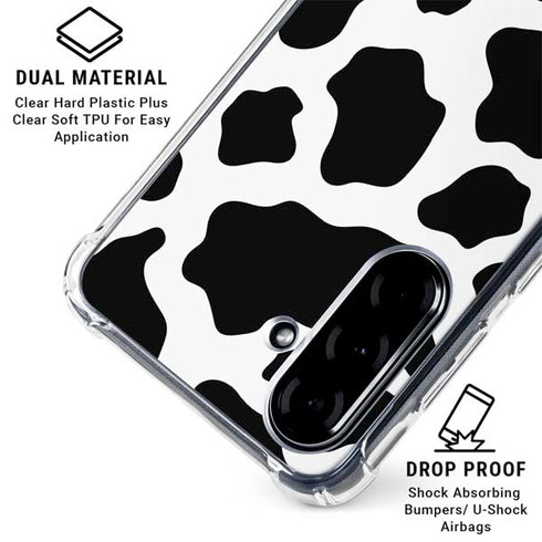 Cow Print Galaxy A36 5G Clear Case