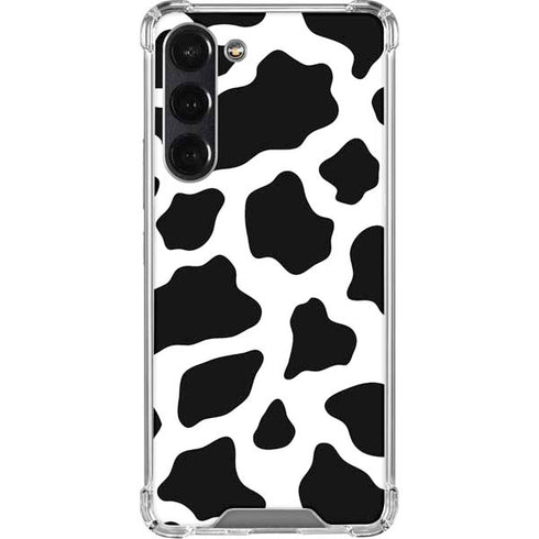 Cow Print Galaxy S24 FE Clear Case