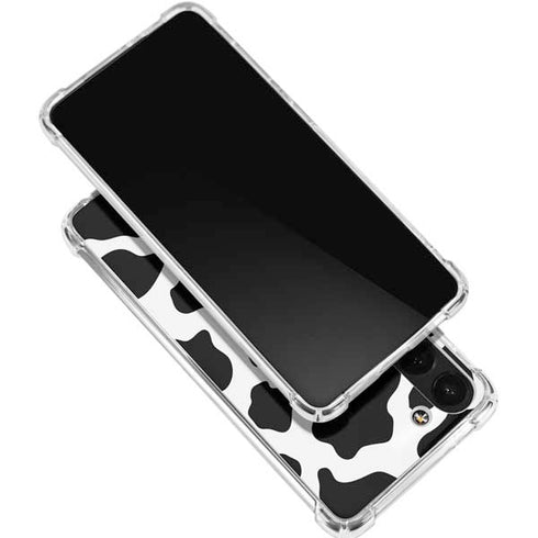 Cow Print Galaxy S24 FE Clear Case