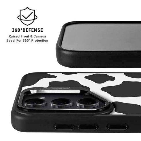 Cow Print Galaxy S24 FE Kickstand Case