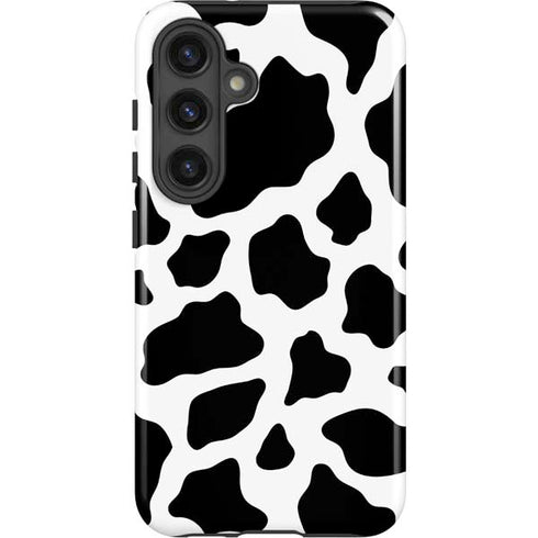 Cow Print Galaxy S25 Impact Case