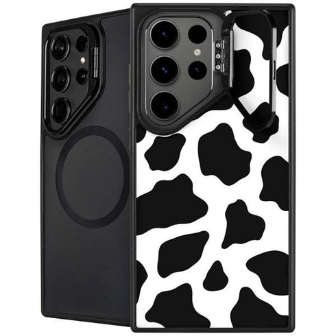 Cow Print Galaxy S24 Ultra Kickstand Case