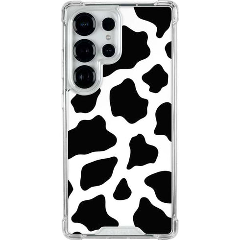 Cow Print Galaxy S25 Ultra Clear Case