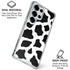 Cow Print Galaxy S25 Ultra Clear Case