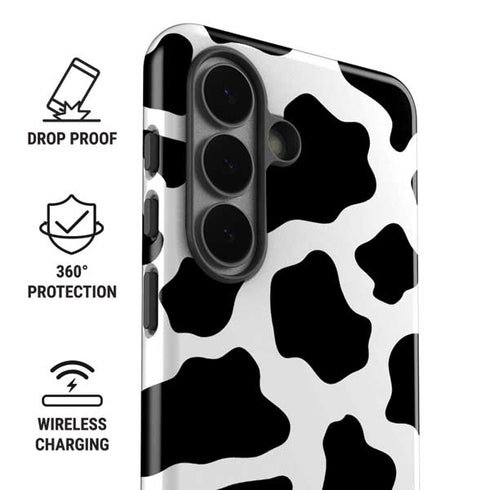 Cow Print Galaxy S26 Impact Case