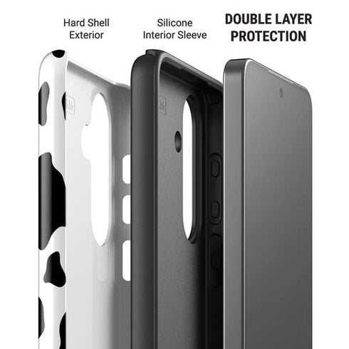 Cow Print Galaxy S26 Plus Impact Case