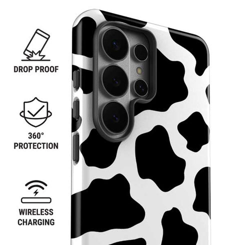 Cow Print Galaxy S26 Ultra Impact Case