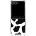 Cow Print Galaxy Z Flip7 Clear Case