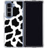 Cow Print Galaxy Z Fold5 5G Clear Case