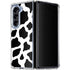 Cow Print Galaxy Z Fold5 5G Clear Case