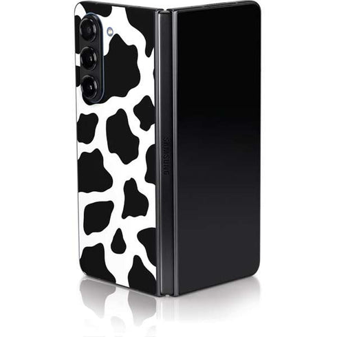 Cow Print Galaxy Z Fold5 5G Skin