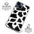 Cow Print iPhone 15 Clear Case