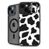 Cow Print iPhone 15 Kickstand Case