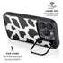 Cow Print iPhone 15 Pro Kickstand Case