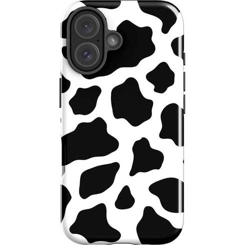 Cow Print iPhone 16 Impact Case