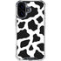 Cow Print iPhone 16 Plus Clear Case