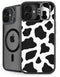 Cow Print iPhone 16 Plus Kickstand Case