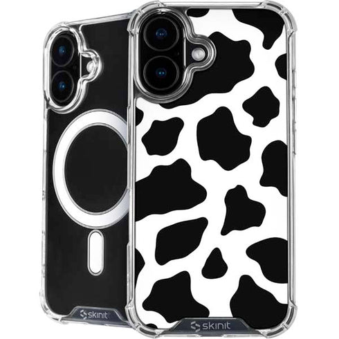 Cow Print iPhone 16 Plus MagSafe Case