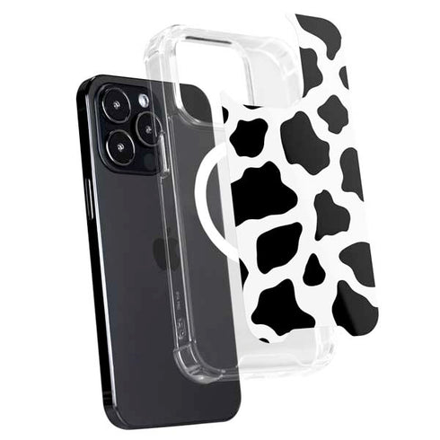 Cow Print iPhone 16 Pro MagSafe Case