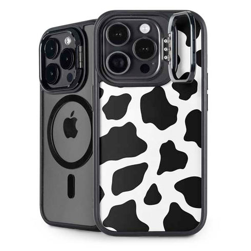 Cow Print iPhone 16 Pro Max Kickstand Case