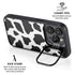 Cow Print iPhone 16 Pro Max Kickstand Case