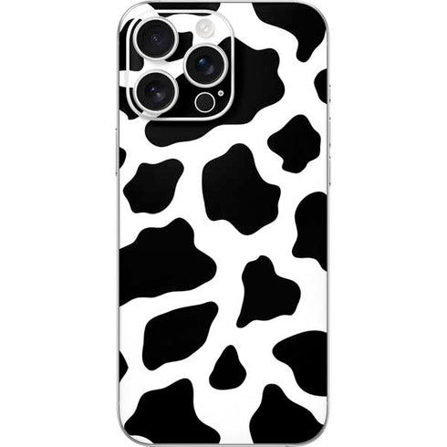 Cow Print iPhone 16 Pro Max Skin