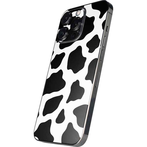 Cow Print iPhone 16 Pro Skin