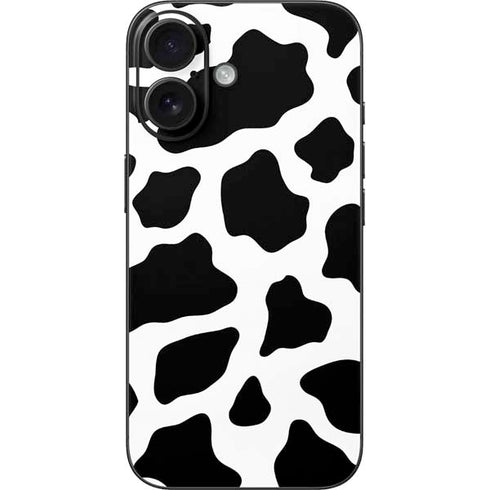Cow Print iPhone 16 Skin