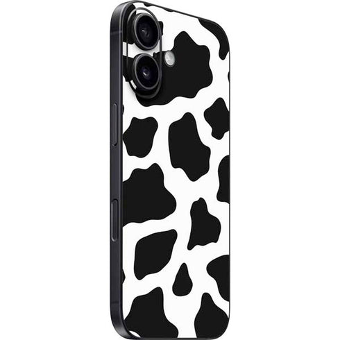 Cow Print iPhone 16 Skin