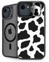 Cow Print iPhone 16e Kickstand Case