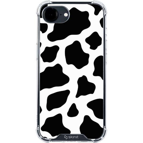 Cow Print iPhone 16e Clear Case