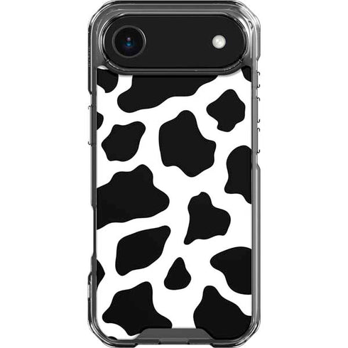 Cow Print iPhone 17 Air Clear Case