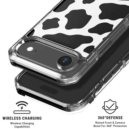Cow Print iPhone 17 Air Clear Case